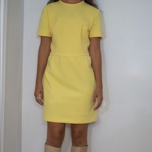 1960's vintage yellow dress